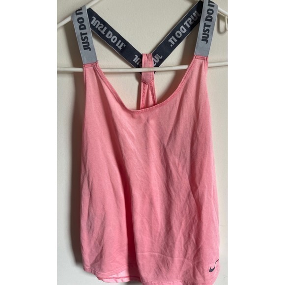 Nike Elastic Straps Graphic Tank Top Sz XS - Picture 3 of 6